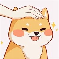 柴犬可爱头像高清卡通_头像柴犬呆萌