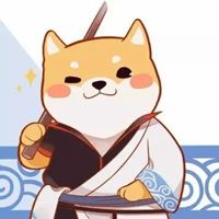 柴犬可爱头像高清卡通_头像柴犬呆萌