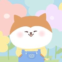 柴犬可爱头像高清卡通_头像柴犬呆萌