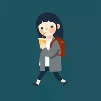 手绘卡通小女孩头像简约|白色可爱壁纸图片卡通