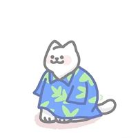 白色背景小图卡通头像_白色猫咪图片大全可爱头像