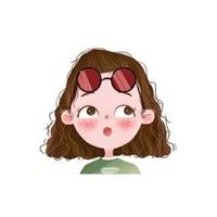 小女生微信头像卡通（微信头像图片卡通小女孩）