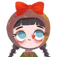 圣诞头像女可爱手绘|圣诞节图片手绘图片卡通