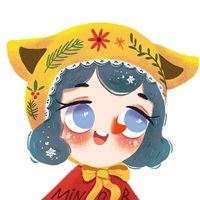 圣诞头像女可爱手绘|圣诞节图片手绘图片卡通