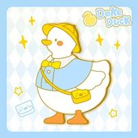 小鸭可爱卡通头像图片-卡通鸭子头像图片大全可爱