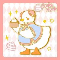 小鸭可爱卡通头像图片-卡通鸭子头像图片大全可爱