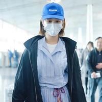 棒球帽女孩头像图片|帽子口罩头像