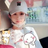 棒球帽女孩头像图片|帽子口罩头像