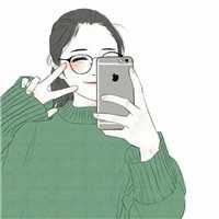 头像女生简单气质森系手绘 森系头像女生唯美简约
