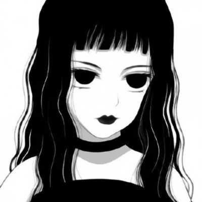 伤感头像女黑白暗系 头像女生暗黑