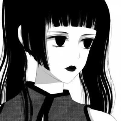 伤感头像女黑白暗系 头像女生暗黑