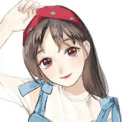 头像女生简单气质手绘|头像极简文艺手绘