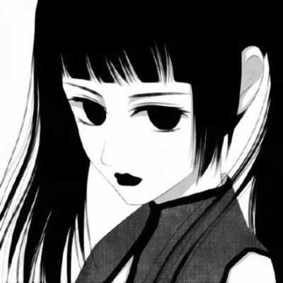 伤感头像女黑白暗系 头像女生暗黑