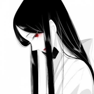 伤感头像女黑白暗系 头像女生暗黑