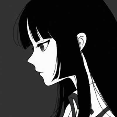 伤感头像女黑白暗系 头像女生暗黑