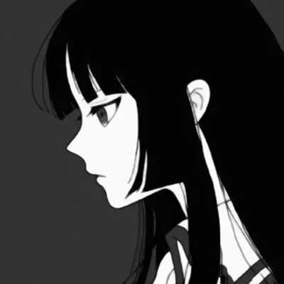 伤感头像女黑白暗系 头像女生暗黑