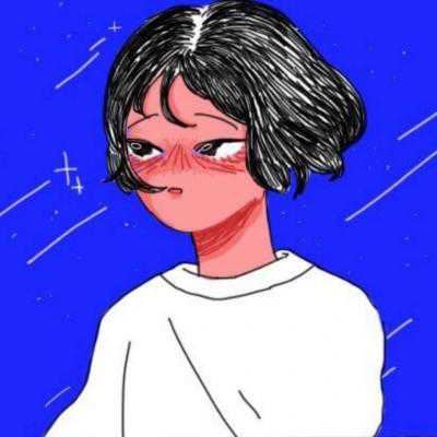 头像女生简单气质手绘|头像极简文艺手绘