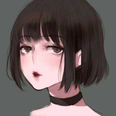头像女生简单气质手绘|头像极简文艺手绘