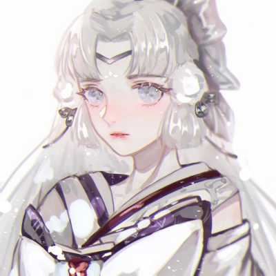 动漫手绘女生头像_卡通手绘女生头像