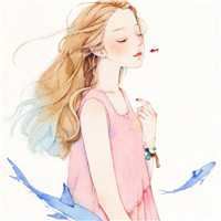 头像女生简单气质森系手绘 森系头像女生唯美简约