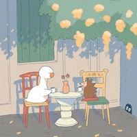鸭子的生活头像（小鸭子头像卡通图片）