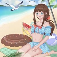 夏天头像女清新 冬天女生头像唯美