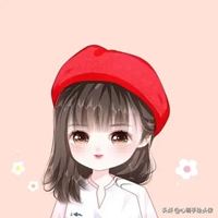 动画女孩头像可爱卡通手绘-卡通小女孩头像超萌手绘