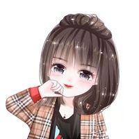 动画女孩头像可爱卡通手绘-卡通小女孩头像超萌手绘