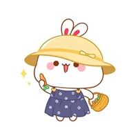 兔子头像超萌可爱图片|萌宠兔子头像