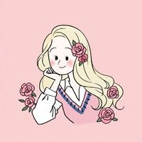 好看的头像女生小清新唯美可爱卡通（女生头像小清新可爱卡通）