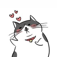 猫咪情侣头像一左一右卡通可爱（猫咪情侣头像一对呆萌萌宠卡通）