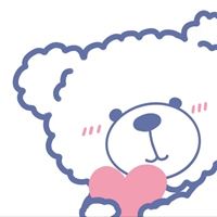 白色可爱小熊卡通壁纸-大白熊图片卡通头像