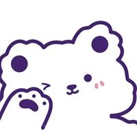 白色可爱小熊卡通壁纸-大白熊图片卡通头像