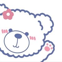 白色可爱小熊卡通壁纸-大白熊图片卡通头像