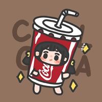喝奶茶闺蜜头像可爱卡通-闺蜜头像饮料瓶子