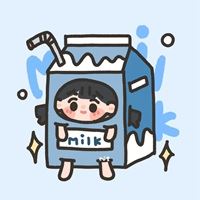喝奶茶闺蜜头像可爱卡通-闺蜜头像饮料瓶子