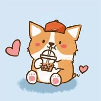 可爱的小布丁头像-布丁狗头像可爱