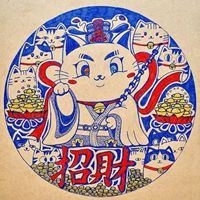招财猫卡通头像_招财猫系列壁纸