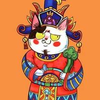 招财猫卡通头像_招财猫系列壁纸