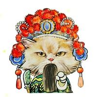招财猫卡通头像_招财猫系列壁纸