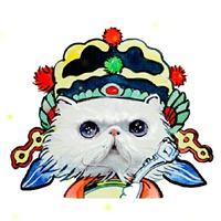 招财猫卡通头像_招财猫系列壁纸