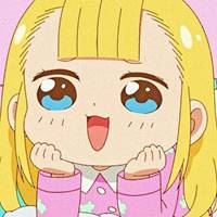 可爱大眼睛迷人的卡通女生头像 卡通大眼美女头像