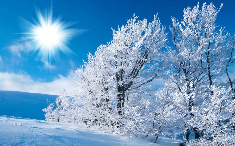 唯美雪景高清风景壁纸下载图片