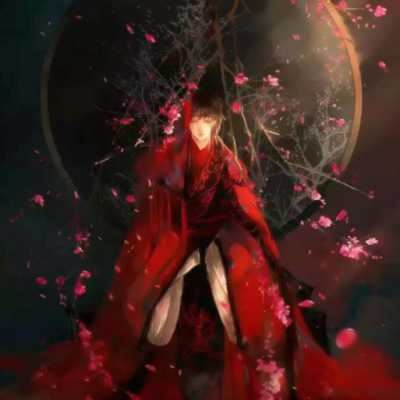 古风头像动漫情侣（古风动漫情侣头像一对）