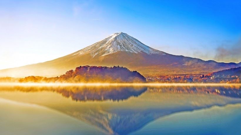 日本富士山自然风景壁纸图片