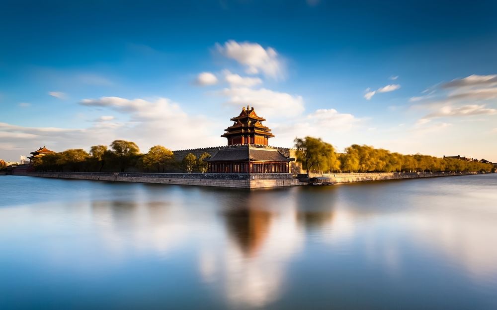 春秋天好看美丽的户外大自然山水美景电脑高清桌面壁纸图片