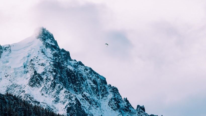 巍峨险峻的雪山风景壁纸大全图片