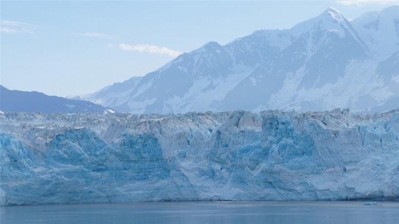 寒冷的冰川自然风景桌面壁纸图片