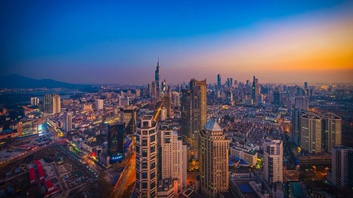南京风景城市美景桌面壁纸图片