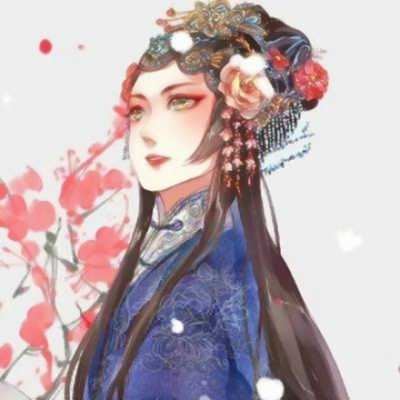 古风头像动漫情侣（古风动漫情侣头像一对）